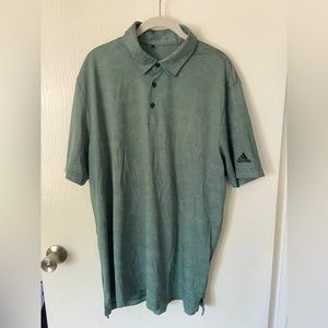 Pale green Men’s Adidas Golf Polo